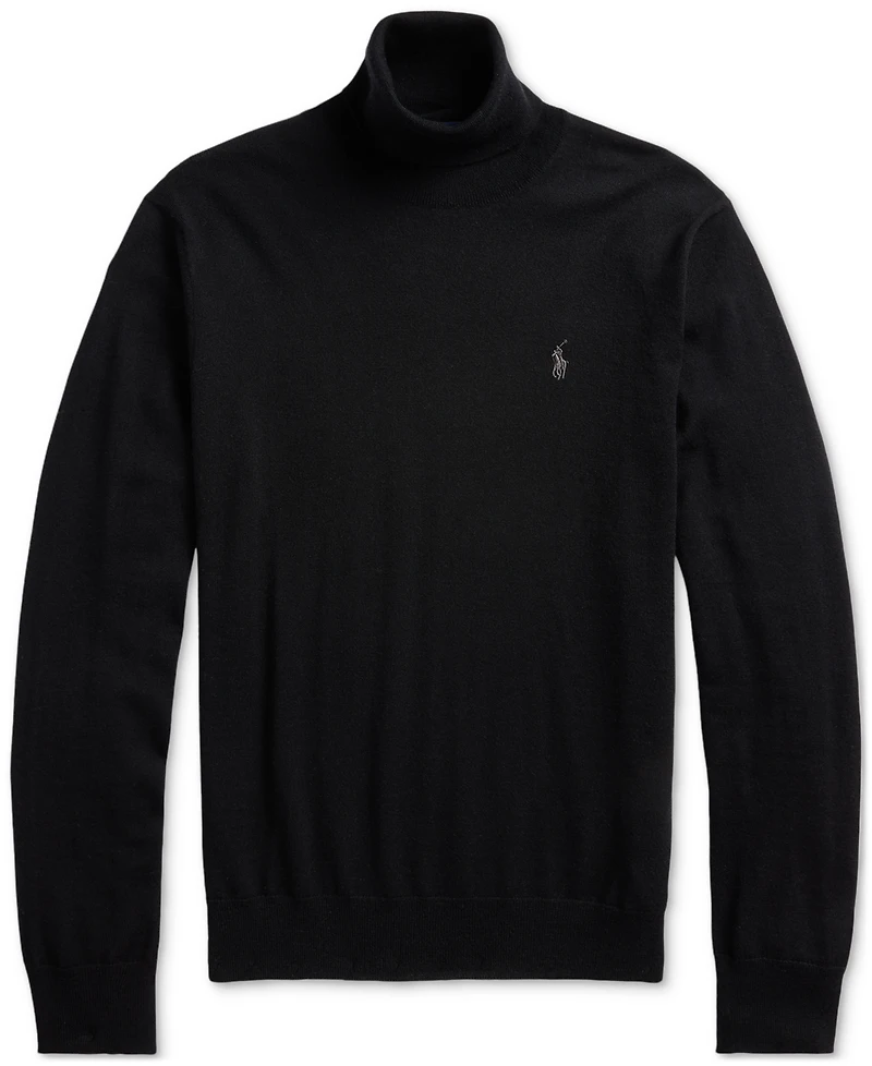 Polo Ralph Lauren Men's Washable Wool Turtleneck Sweater