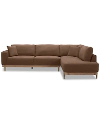 Jharli 2-Pc. Fabric Sectional Sofa, Created for Macy's