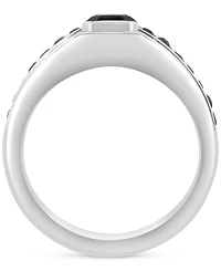 Effy Men's Onyx & Black Spinel (2-1/2 ct. t.w.) Ring in Sterling Silver