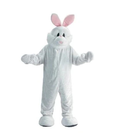 Dress Up America White Easter Bunny Mascot Costume Teens Boys Girls