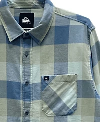 Quiksilver Men's Motherfly Flannel Long Sleeve Shirt