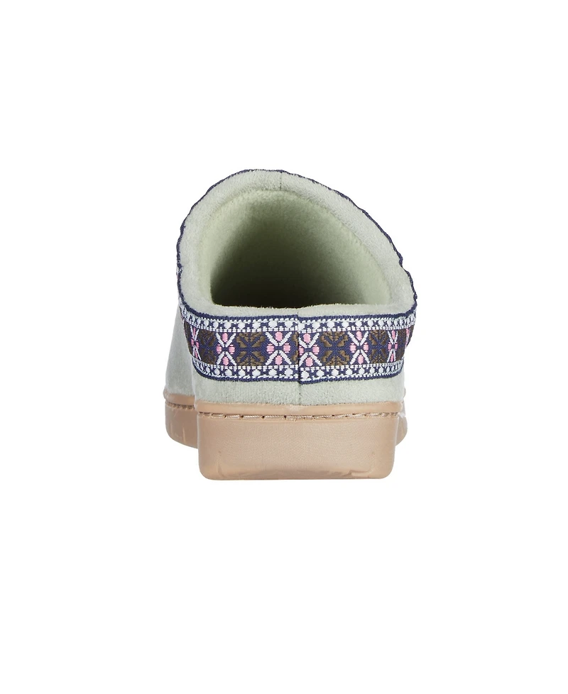 Isotoner Signature Women's Clara Microsuede Clog