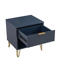 Manhattan Comfort Dumbo 1-Drawer Modern Nightstand