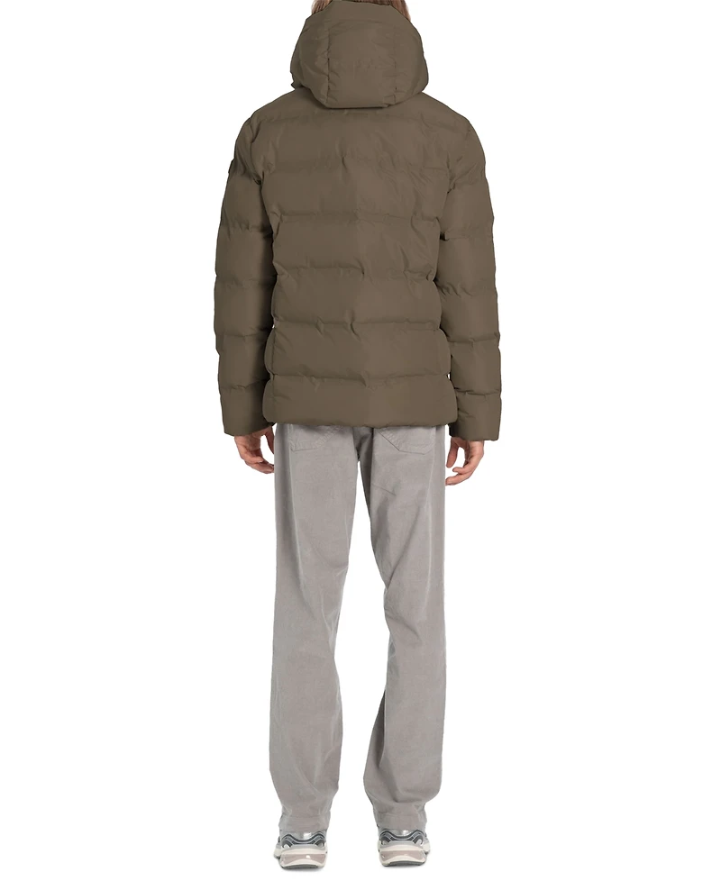 Point Zero Men's Midweight Heat-Sealed Puffer Jacket