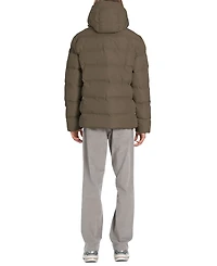 Point Zero Men's Midweight Heat-Sealed Puffer Jacket
