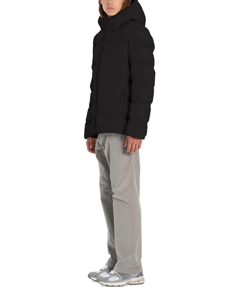 Point Zero Men's Midweight Heat-Sealed Puffer Jacket