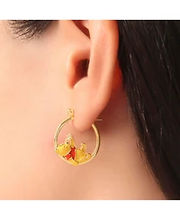 Disney Winnie The Pooh Hoop Earrings