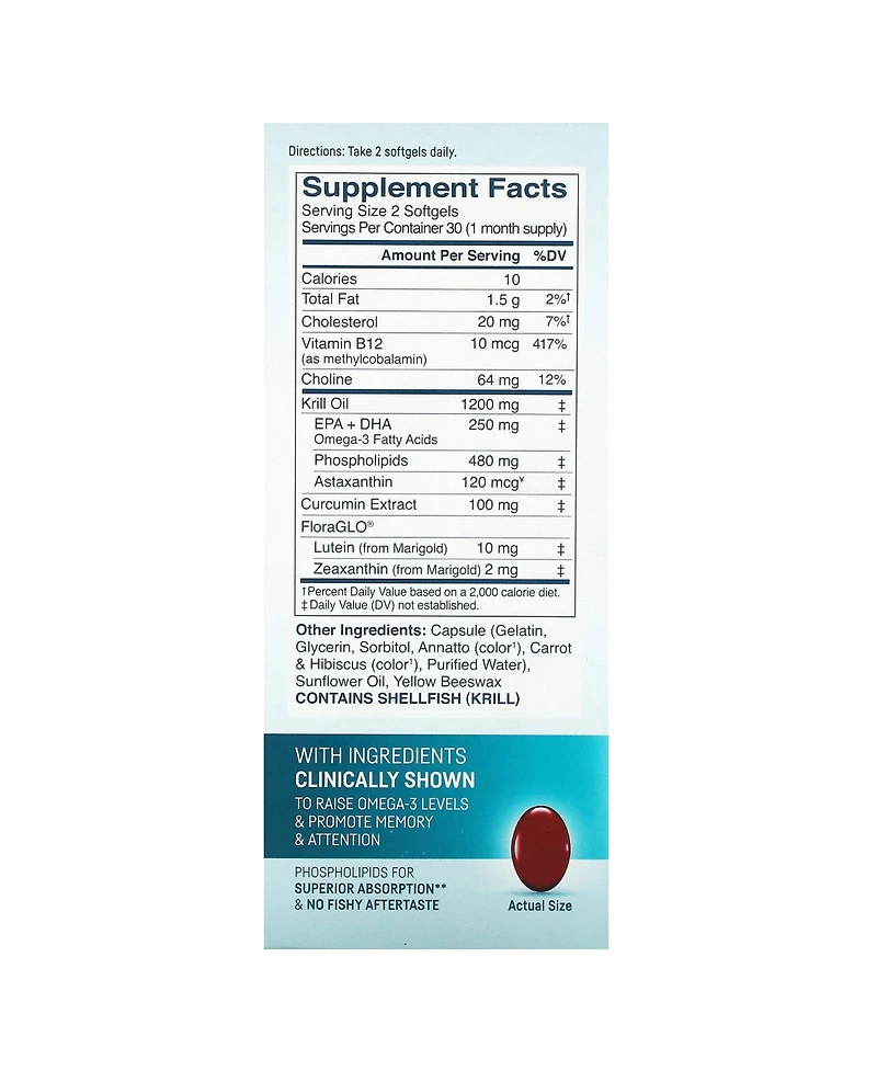 Kori Mind & Body Memory Supplement for Brain | Supports Memory, Attention, Nervous System