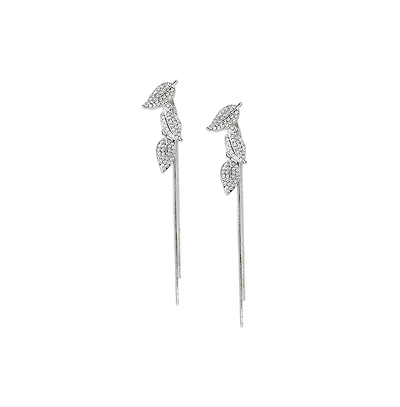 Sohi Women's Foliage Drop Earrings