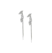 Sohi Women's Foliage Drop Earrings