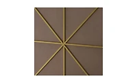 Slickblue 39-Inch Gold Circular Wall Mirror – Metal Framed Round Vanity Mirror for Bathroom, Living Room, or Bedroom Decor