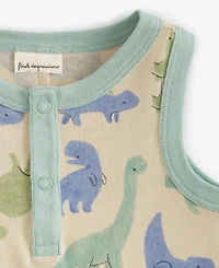 First Impressions Baby Boys Dino Group Sunsuit, Exclusively at Macy's