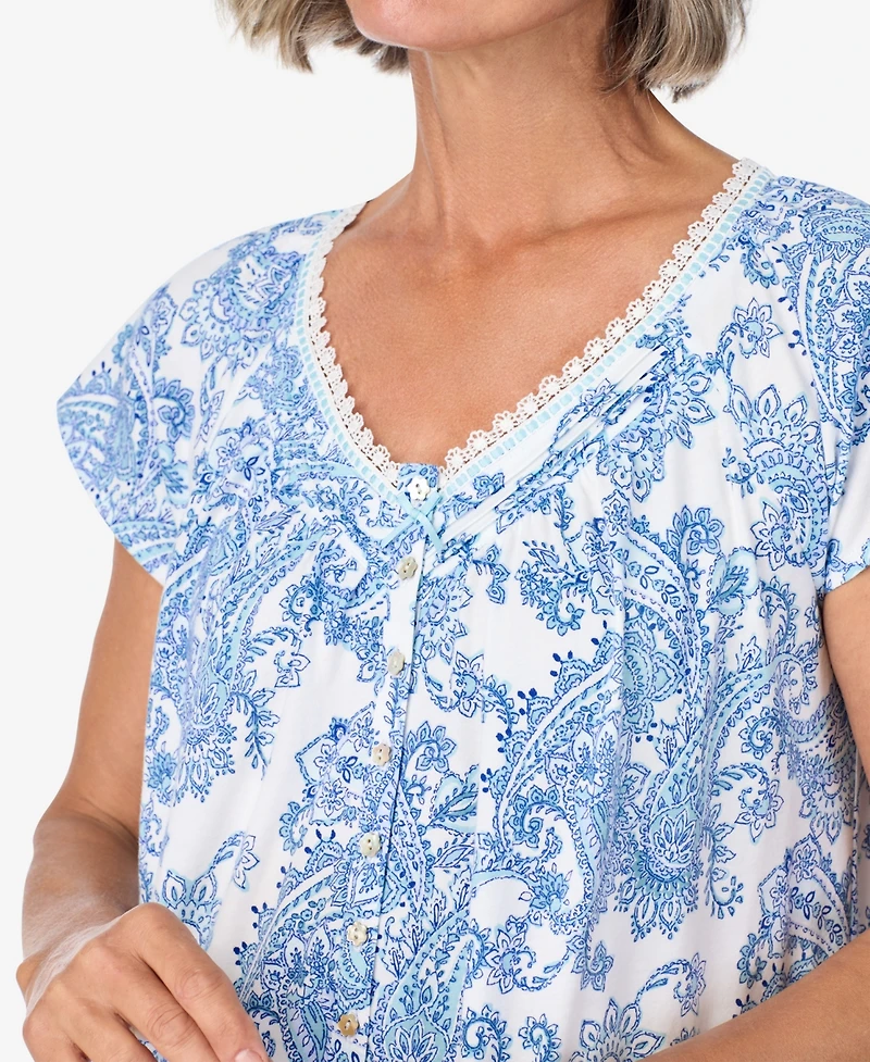 Aria Women's Cap Sleeve Pajama Set