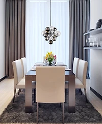 Cwi Lighting 14" Metal Pallocino 8 Light Chandelier