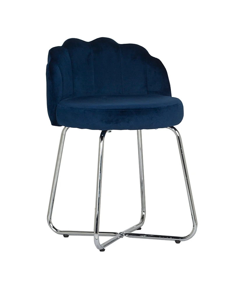 Hillsdale 25.25" Metal Catalina Vanity Stool