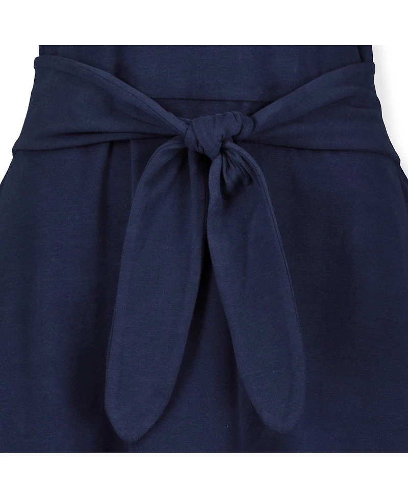 Hope & Henry Women's Tie-Waist Knit Dress