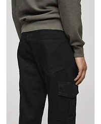 Mango Men's Cargo Jeans