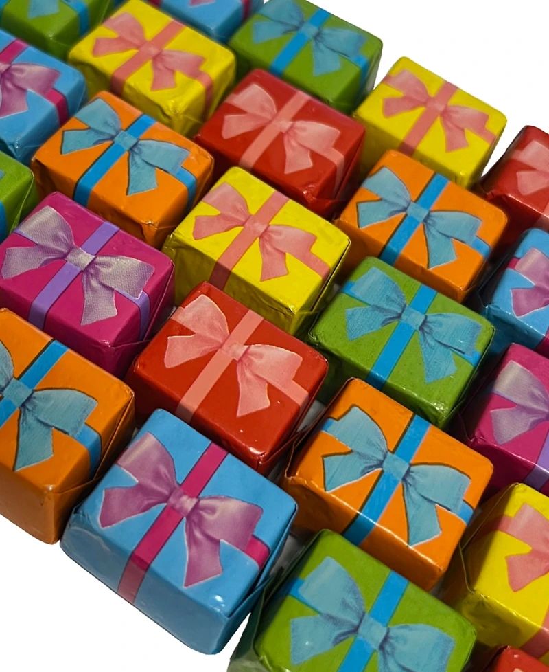 Betsy Ann Chocolates Milk Chocolate Foil Birthday Presents, 2 Pack