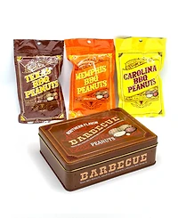 Dm Snacks Southern Bbq Peanuts Gift Tin, 12 oz.