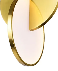 Cwi Lighting 12" Metal Tranche Led Pendant