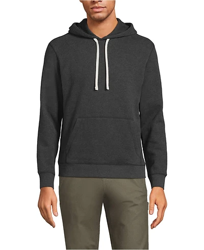 Lands' End Men's Long Sleeve Serious Sweats Pullover Hoodie Sweatshirt