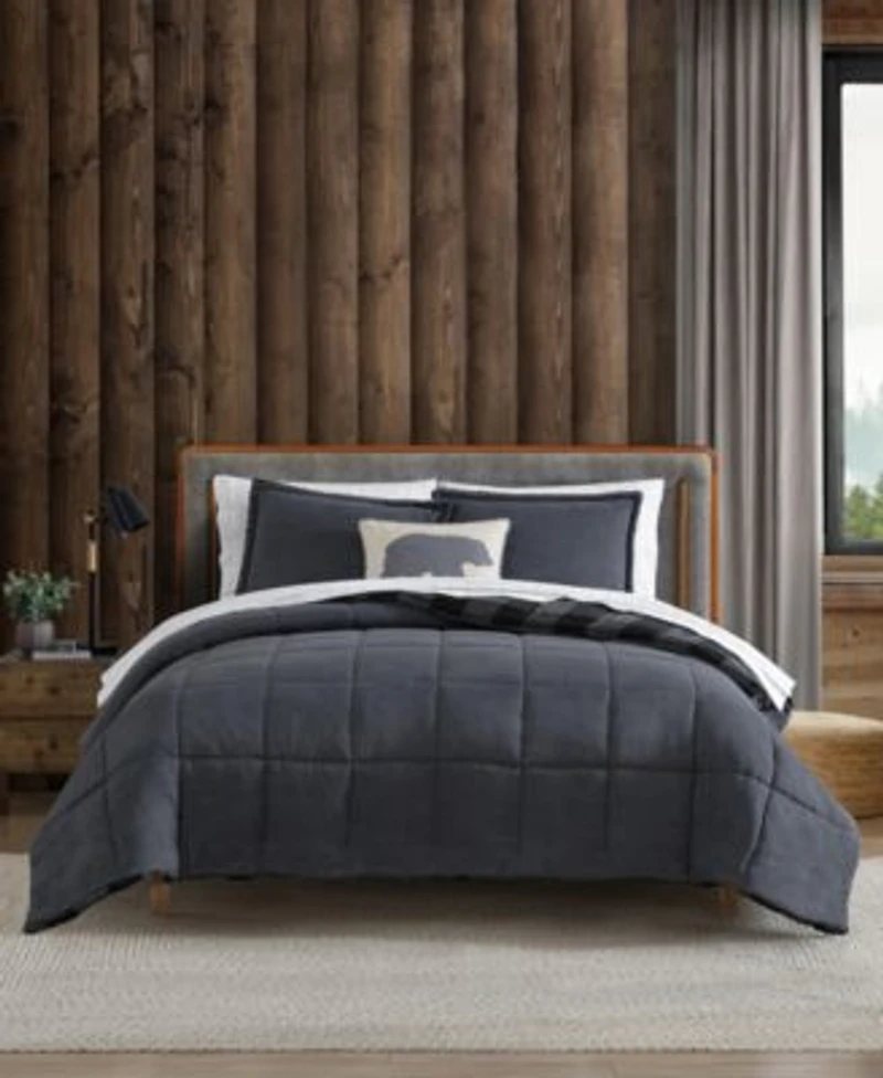 Eddie Bauer Cabin Plaid Reversible Comforter Sets