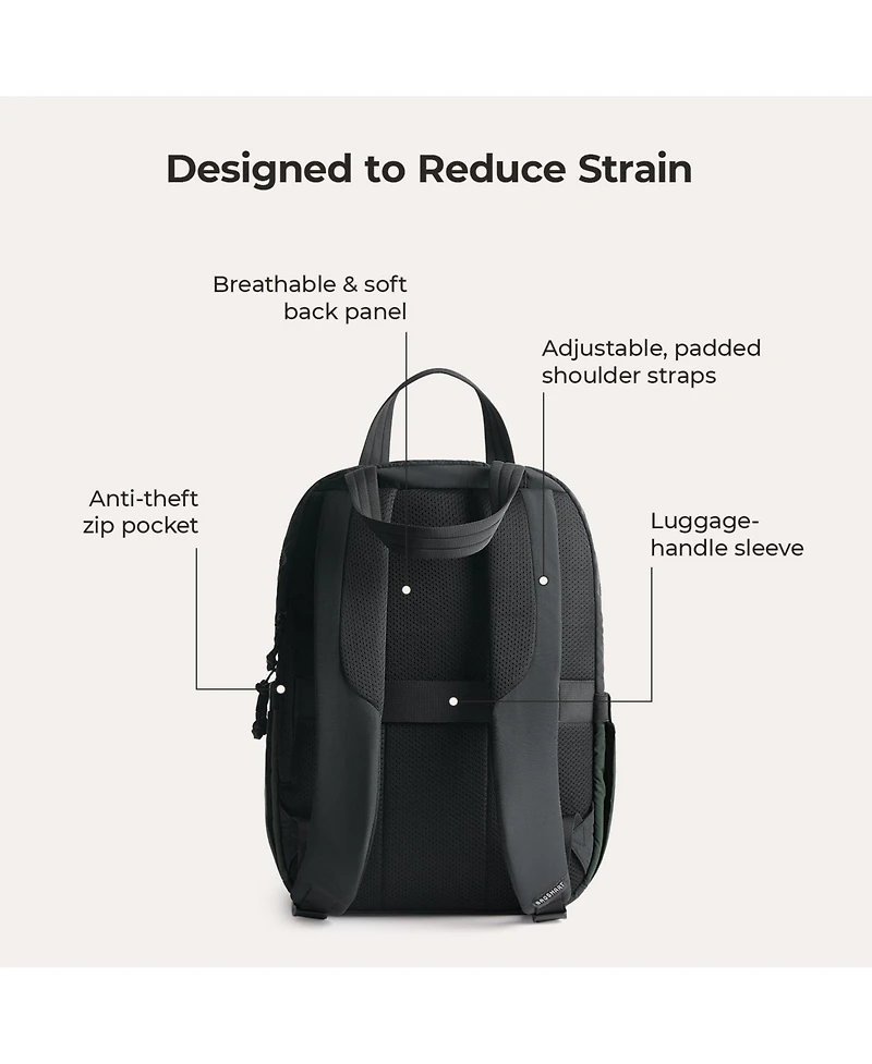 Bagsmart Vega 23L Featherlight Work Backpack Moss