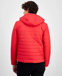 Hugo by Boss Men's Barvi2435 Slim-Fit Quilted Full-Zip Liner Jacket