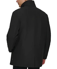 Dockers Men's Three-Quarter Length Commuter Jacket with Bib