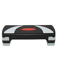 BalanceFrom Fitness Adjustable Workout Aerobic Step Platform Trainer, Gray/Black
