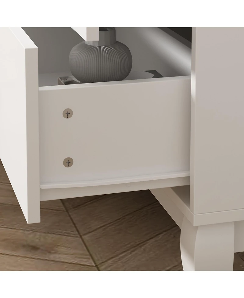 Homsee Wooden Accent Storage Cabinet with 6 Large Drawers