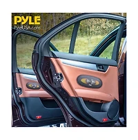 Pyle 4'' x 10'' Three-Way Car Speakers, 300 Watt