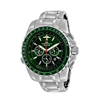 Oceanaut Men's Aviador Pilot Green Dial Watch - OC0117