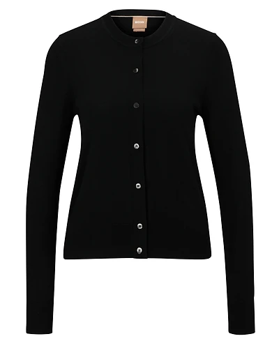 Boss by Hugo Women's Crew-Neck Cardigan