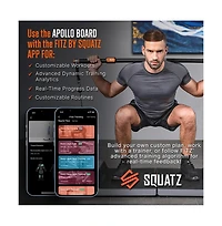Squatz Foldable Apollo Fitness Board With Push-Up Body Workout System
