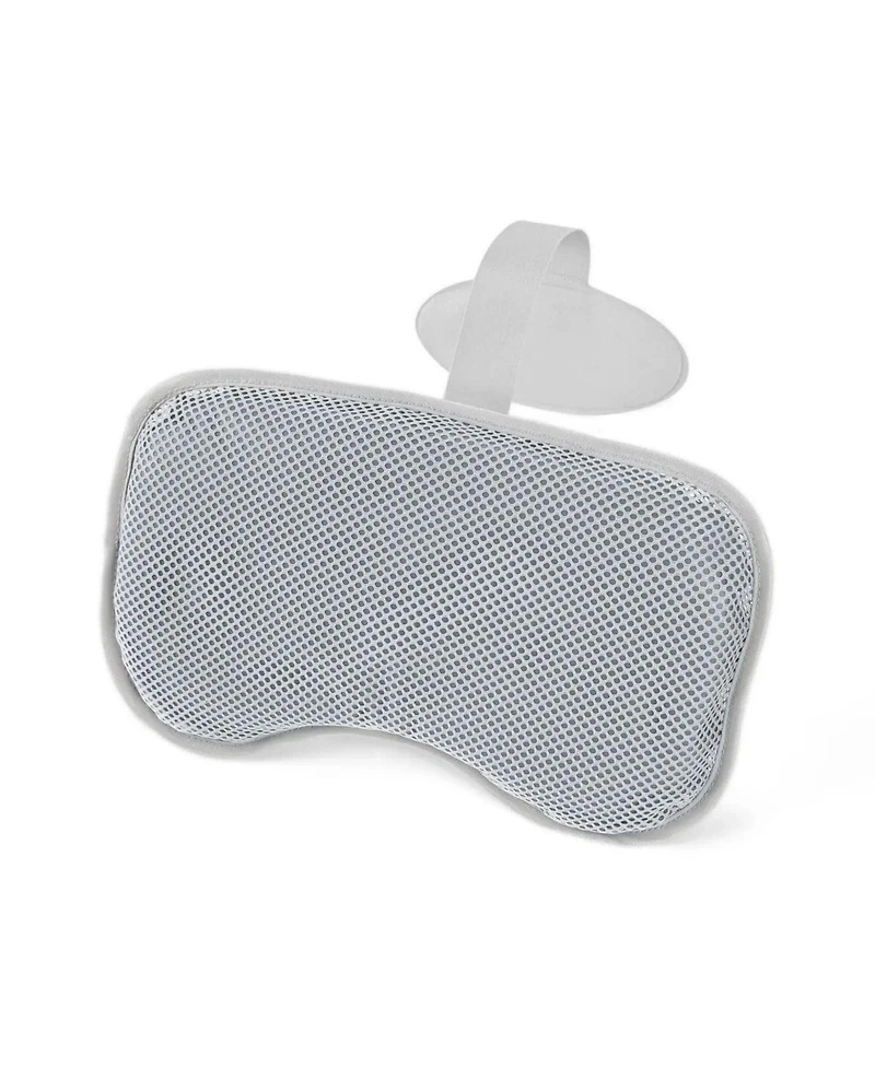 SaluSpa Bestway Padded Headrest Pillows with Adjustable Strap, Gray, (2 Pack)