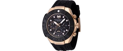 Technomarine Men's Tm- Reef Quartz Chronograph Black Dial Watch