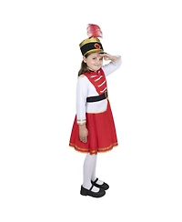 Dress Up America Drum Majorette Dress & Hat Costume Set