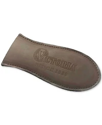Victoria Small Leather Handle Holder