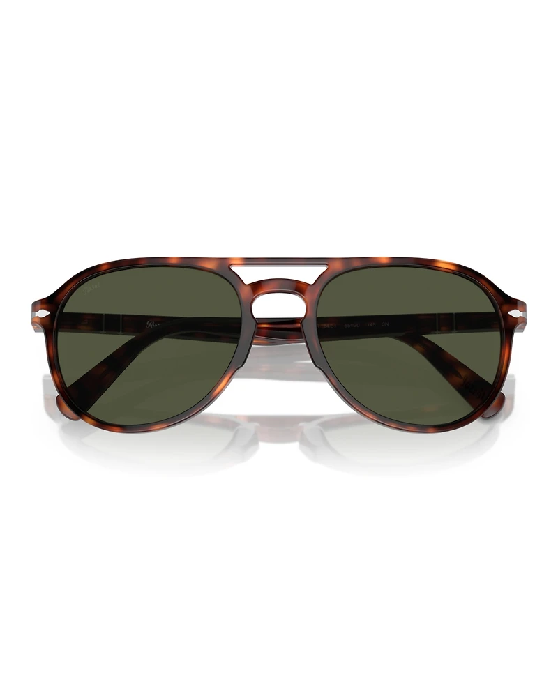 Persol Unisex Oval Sunglasses, PO3235S
