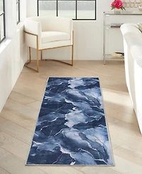 Nourison Home Daydream Washable DDR02 2'2"x7'6" Runner Area Rug
