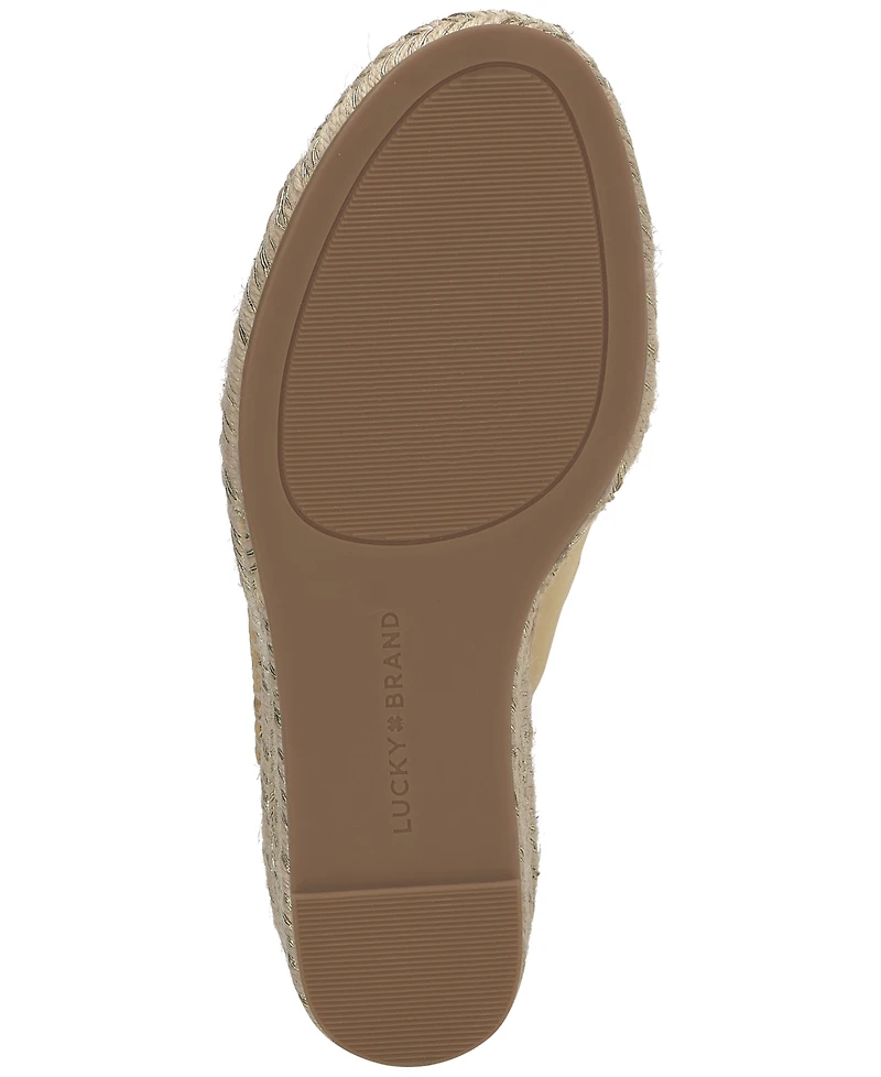 Lucky Brand Women's Cabriah Platform Wedge Sandals