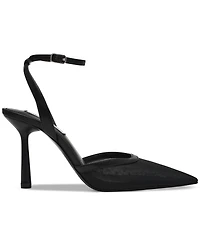 Steve Madden Women's Alliance Mesh Two-Piece Pumps