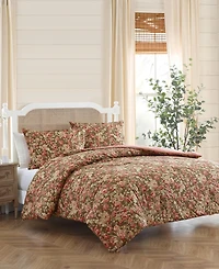 Laura Ashley Bloomsbury Reversible -Pc. Comforter Set