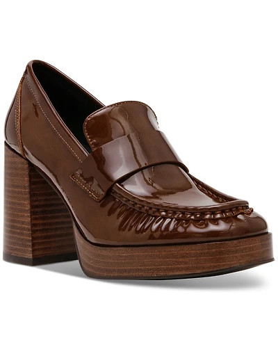 Steve Madden Women's Munday Platform High-Heel Loafer Pumps