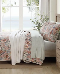 Tommy Bahama Home Ikat Tropics Reversible 3-Pc. Quilt Set, Full/Queen