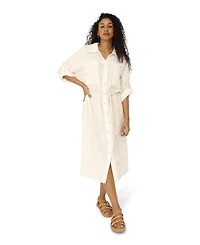 Belle & Bloom Women's Seven Wonders Maxi Shirt Dress