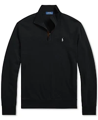Polo Ralph Lauren Men's Luxury Jersey Quarter-Zip Pullover