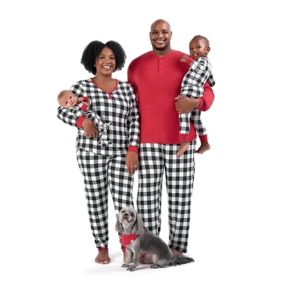 Gerber Toddler Boys Holiday Family Pajamas Neutral One Piece