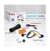 Pyle Compact Car Backup Camera with Night Vision, 170° Viewing Angle